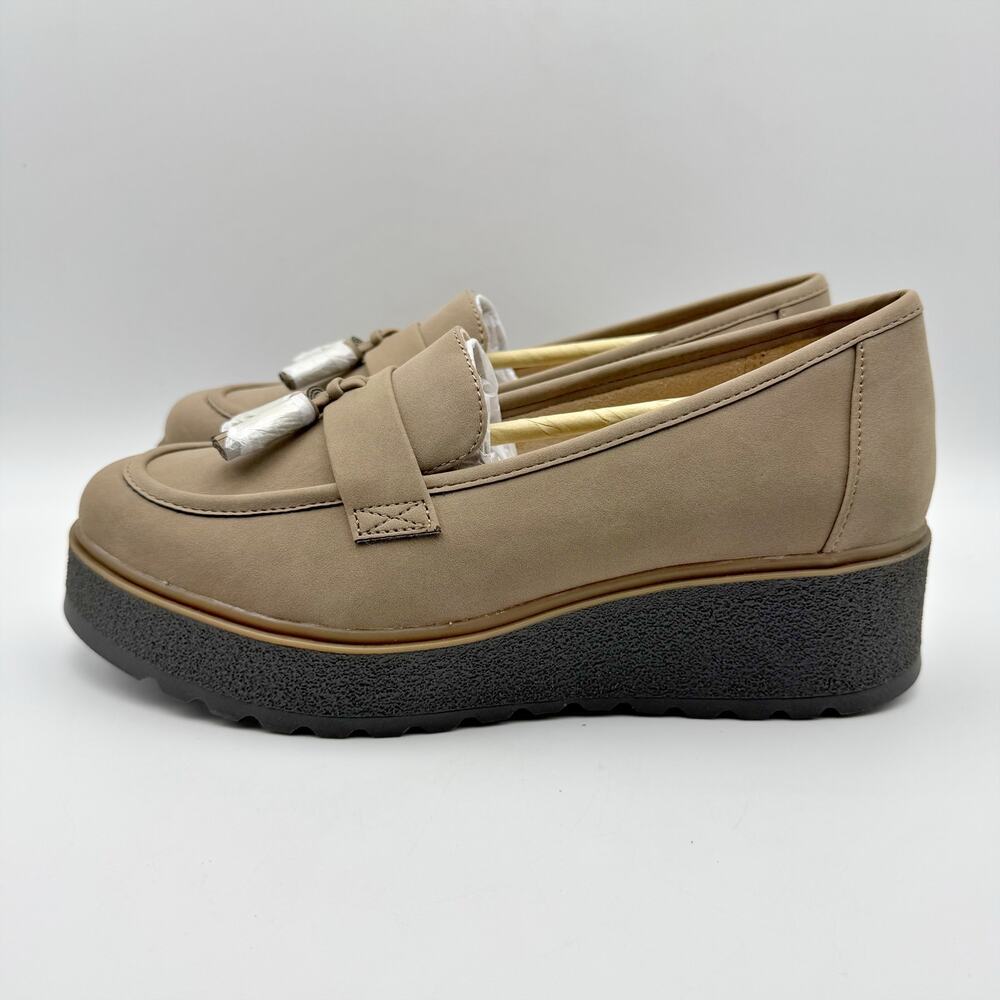 Soul Naturalizer Womens Josie Loafers US 6.5M EU 36 Taupe Slip-on NIB - Picture 9 of 13